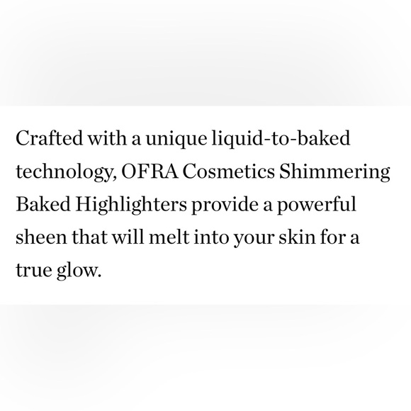 $5❤️‍🔥 OFRA Cosmetics Highlighter Pan Refill Mini BLISSFUL ✨ NEW - Picture 5 of 6